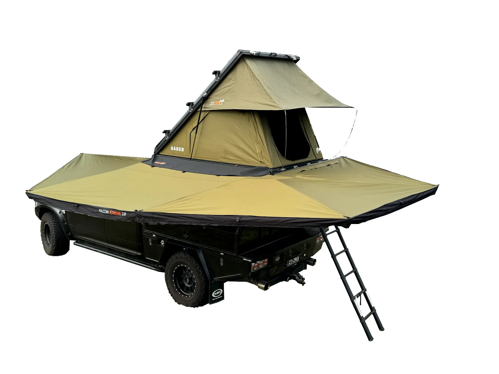 23Zero Falcon X-Treme 270 Awning - 6 Arm - LHS