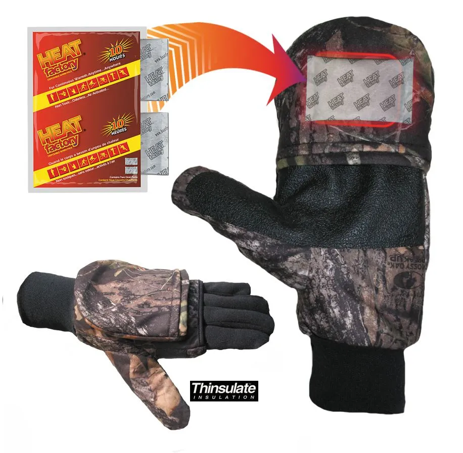 991-MO - Mossy Oak Heated Pop Top Glove - Pair