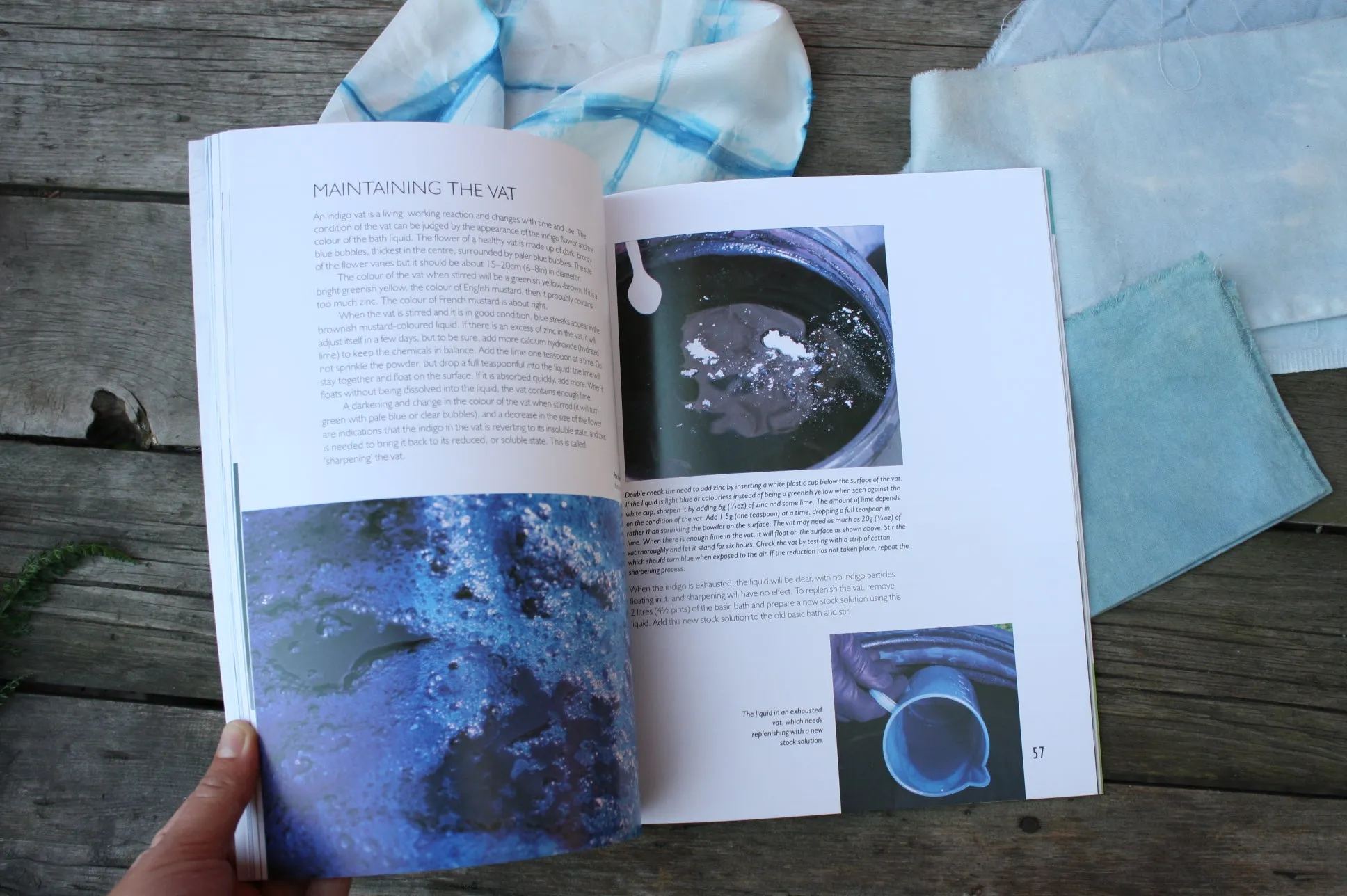 A Handbook of Indigo Dyeing by Vivien Prideaux