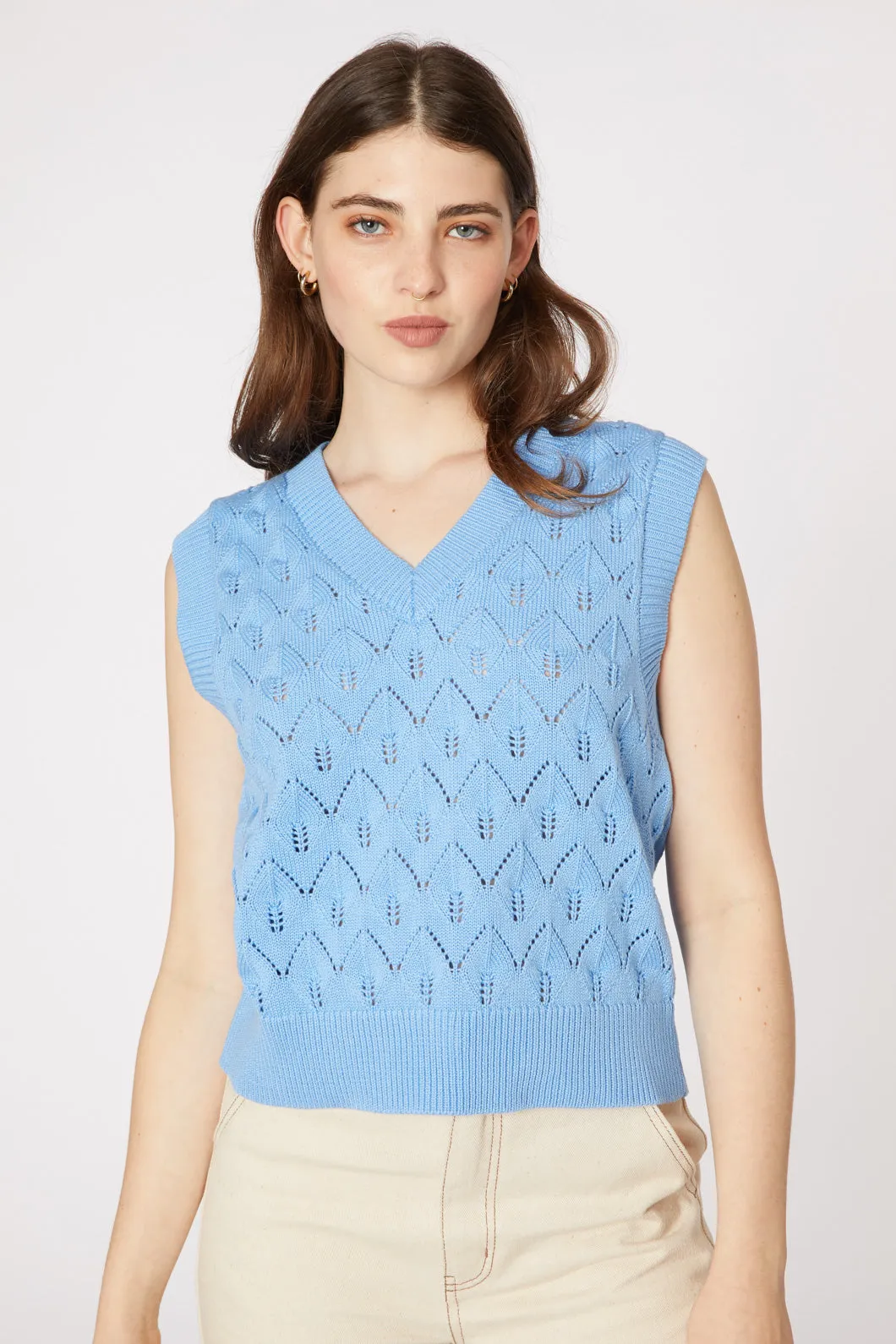 Addison V Neck Sweater Vest