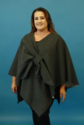 Ally Cape in Grey