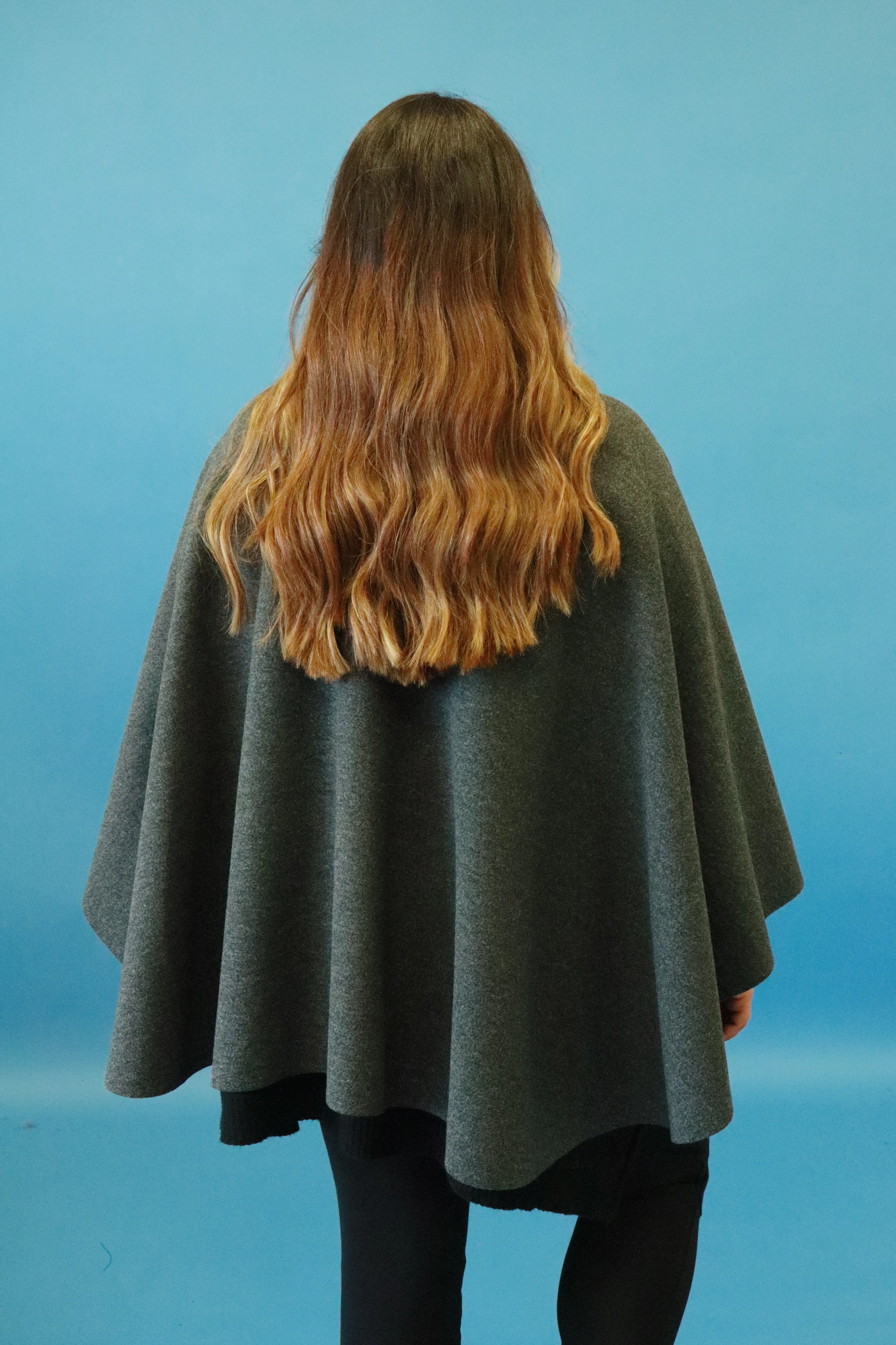 Ally Cape in Grey