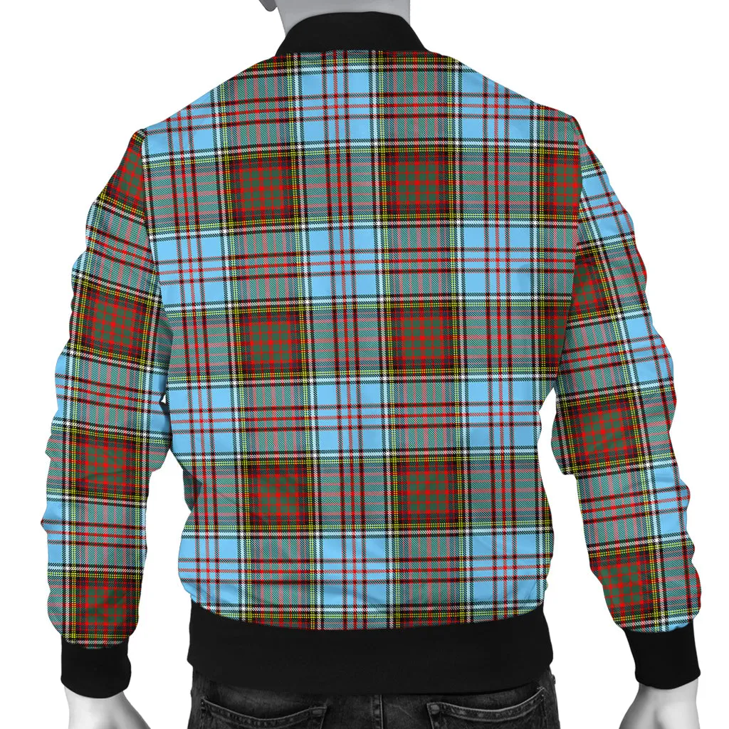 Anderson Ancient Tartan Bomber Jacket with Family Crest