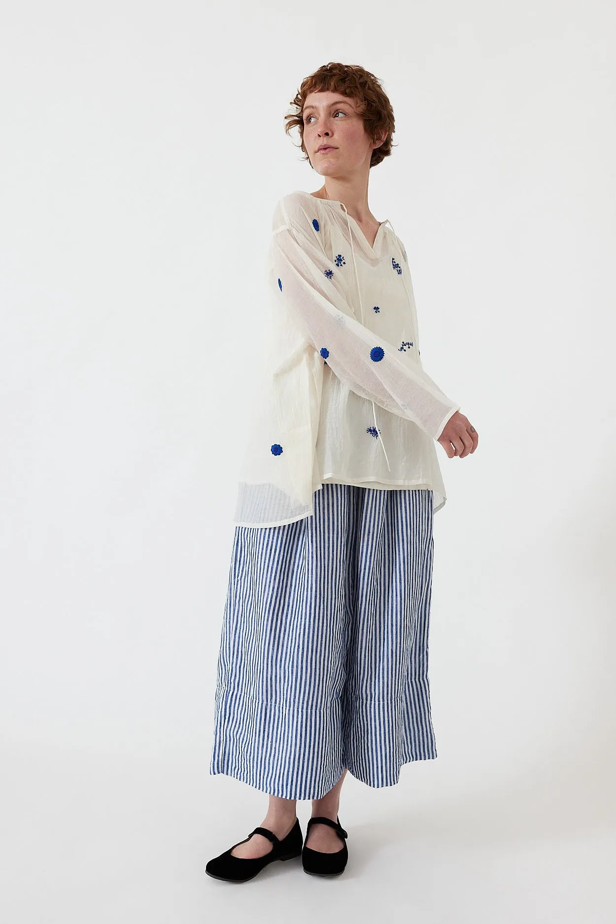 AO Dress - No. 69 - Dori Gather Blouse