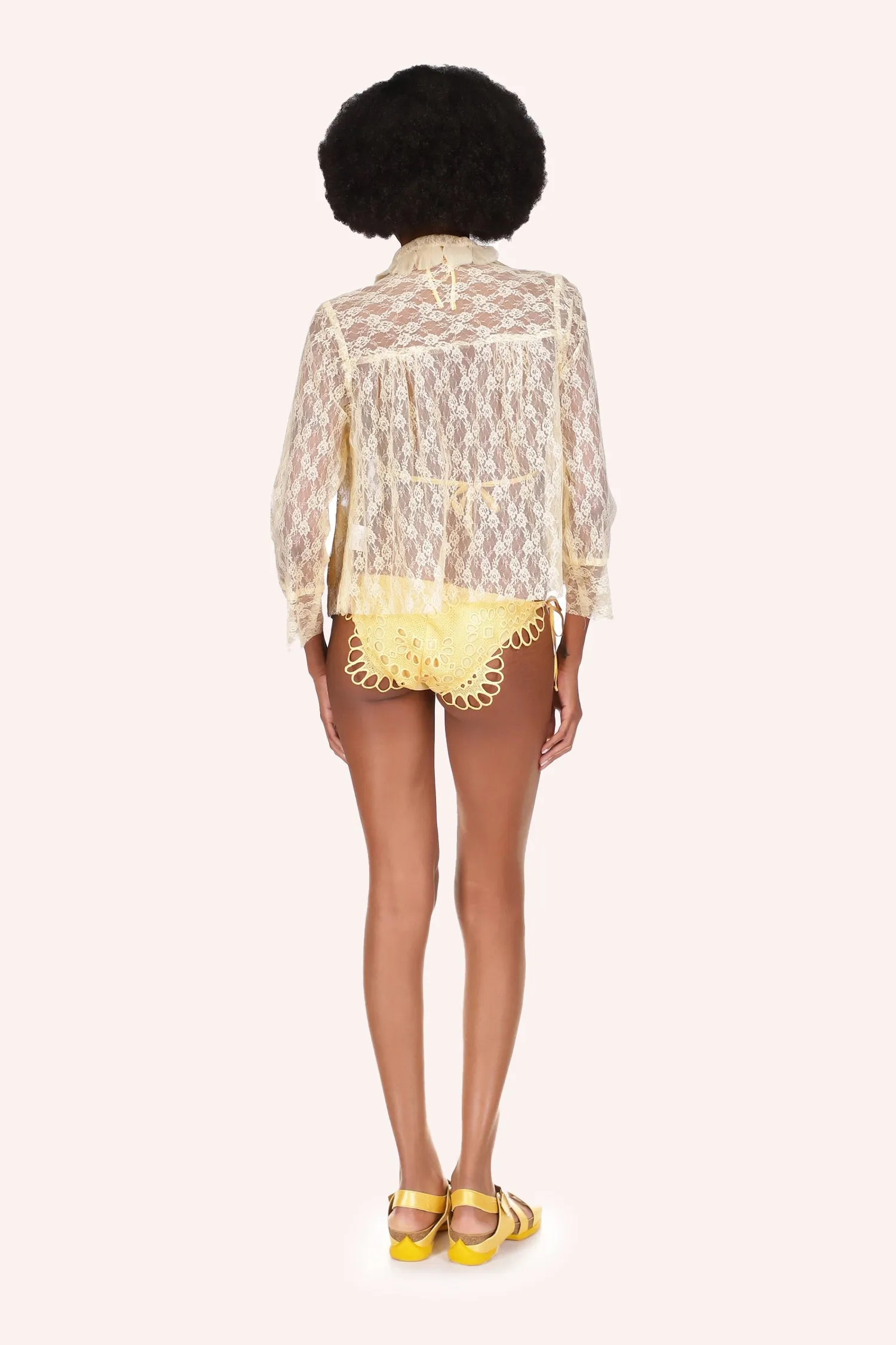 Arcadia Blossom Lace Cape