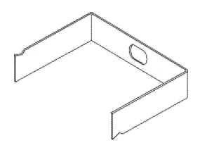 Arm, Air Techniques "U" Transfer For Peri Pro Part: 90564/ATA618