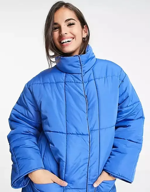 ASOS -  Tall Quilted Longline Puffer Jacket