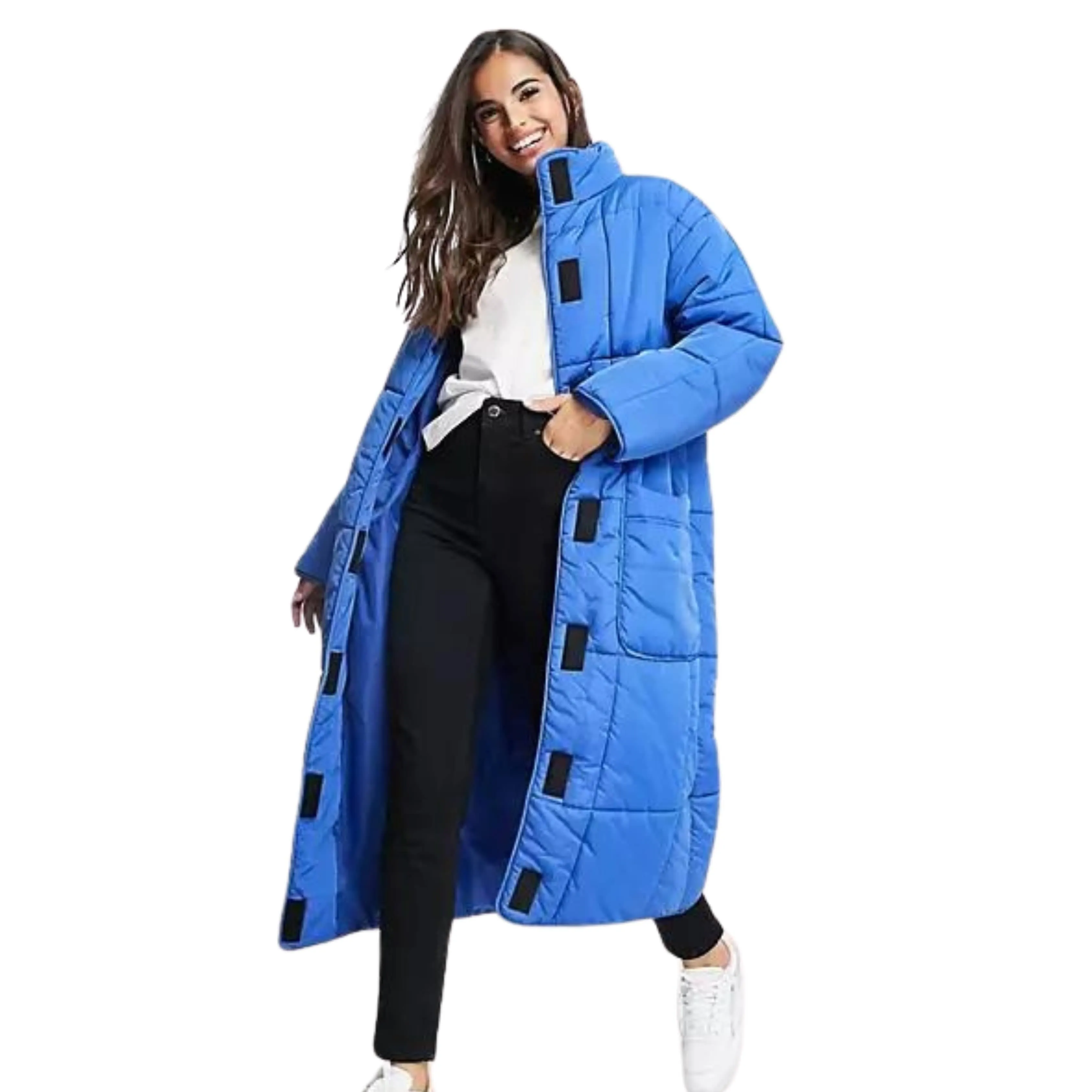 ASOS -  Tall Quilted Longline Puffer Jacket