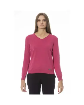 Baldinini Trend Women's Fuchsia Polyamide Sweater - S