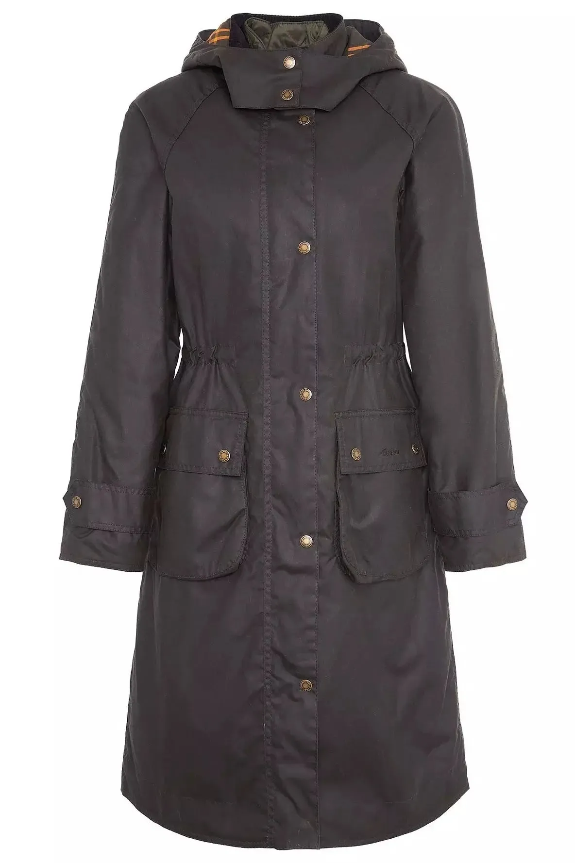 Barbour Ladies wax coat NEW Long Cannich in Olive LWX1264OL71