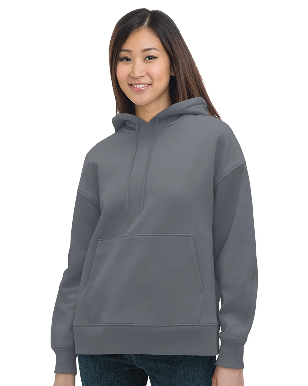 Bayside Ladies' Hooded Pullover