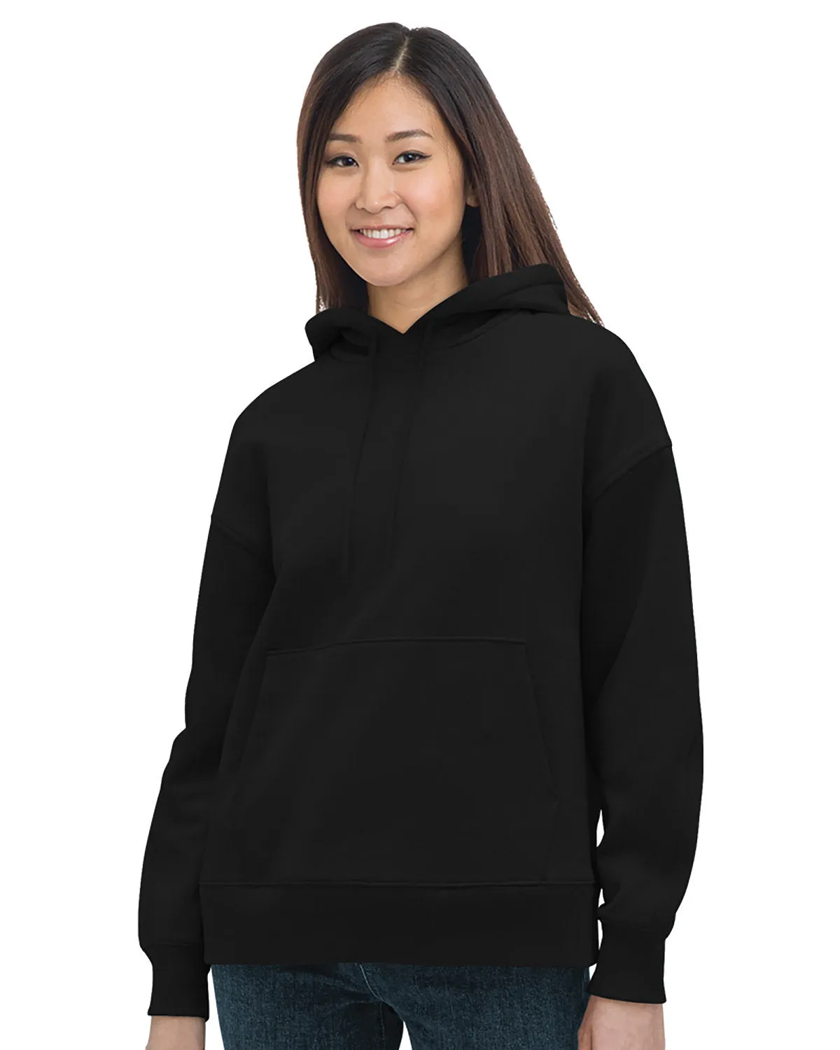 Bayside Ladies' Hooded Pullover