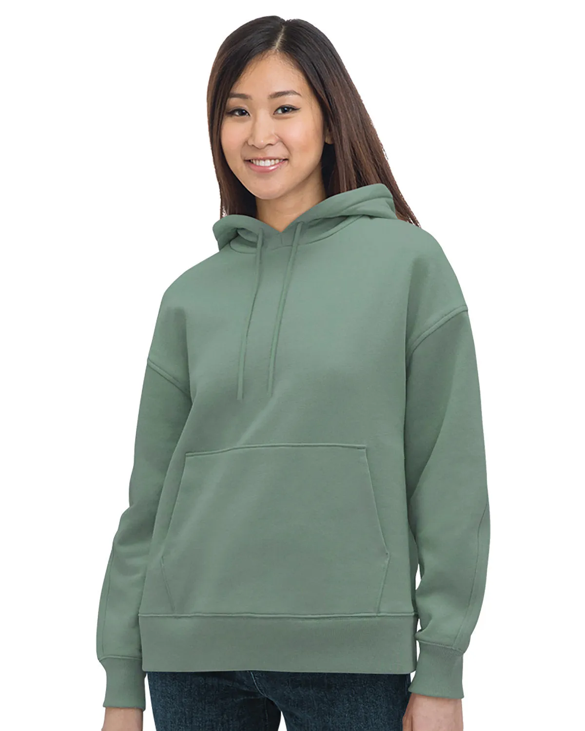 Bayside Ladies' Hooded Pullover