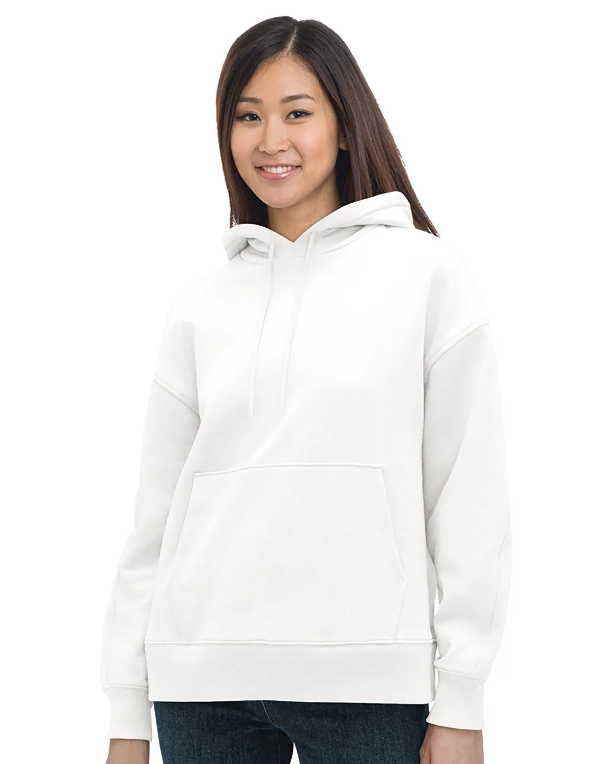 Bayside Ladies' Hooded Pullover