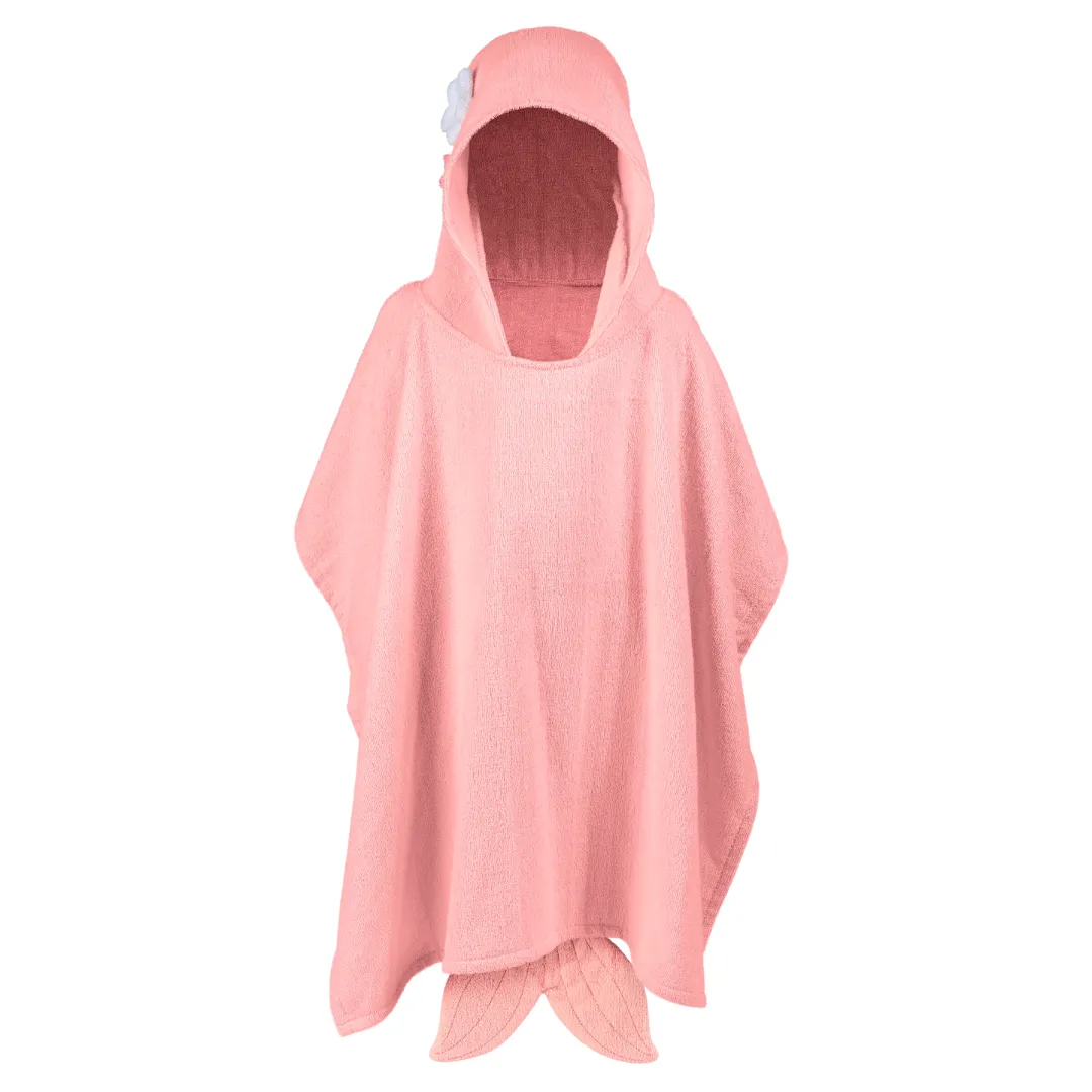 Beach and Bath Poncho Mermaid