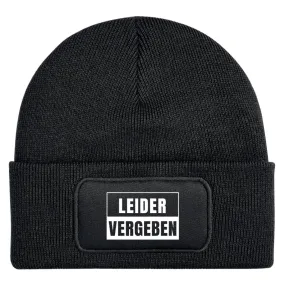 Beanie Mütze - Leider vergeben