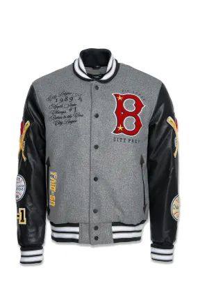 Big Men's Big Apple Varsity Jacket Sample - Size 4XL (Anniversary Auction)