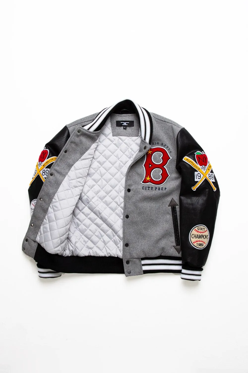 Big Men's Big Apple Varsity Jacket Sample - Size 4XL (Anniversary Auction)