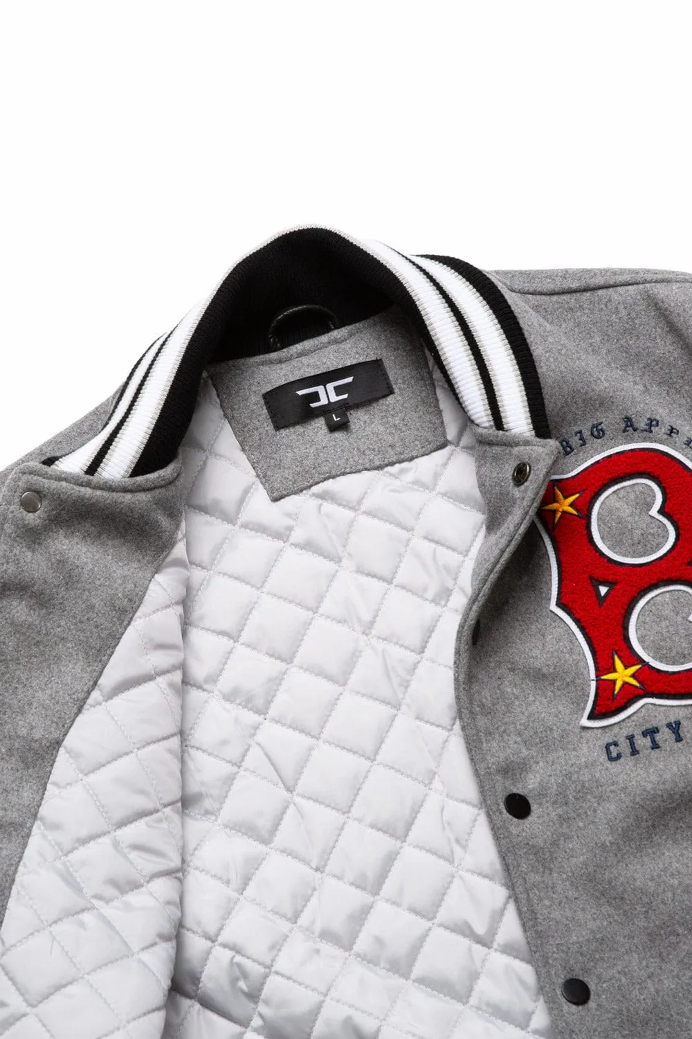 Big Men's Big Apple Varsity Jacket Sample - Size 4XL (Anniversary Auction)