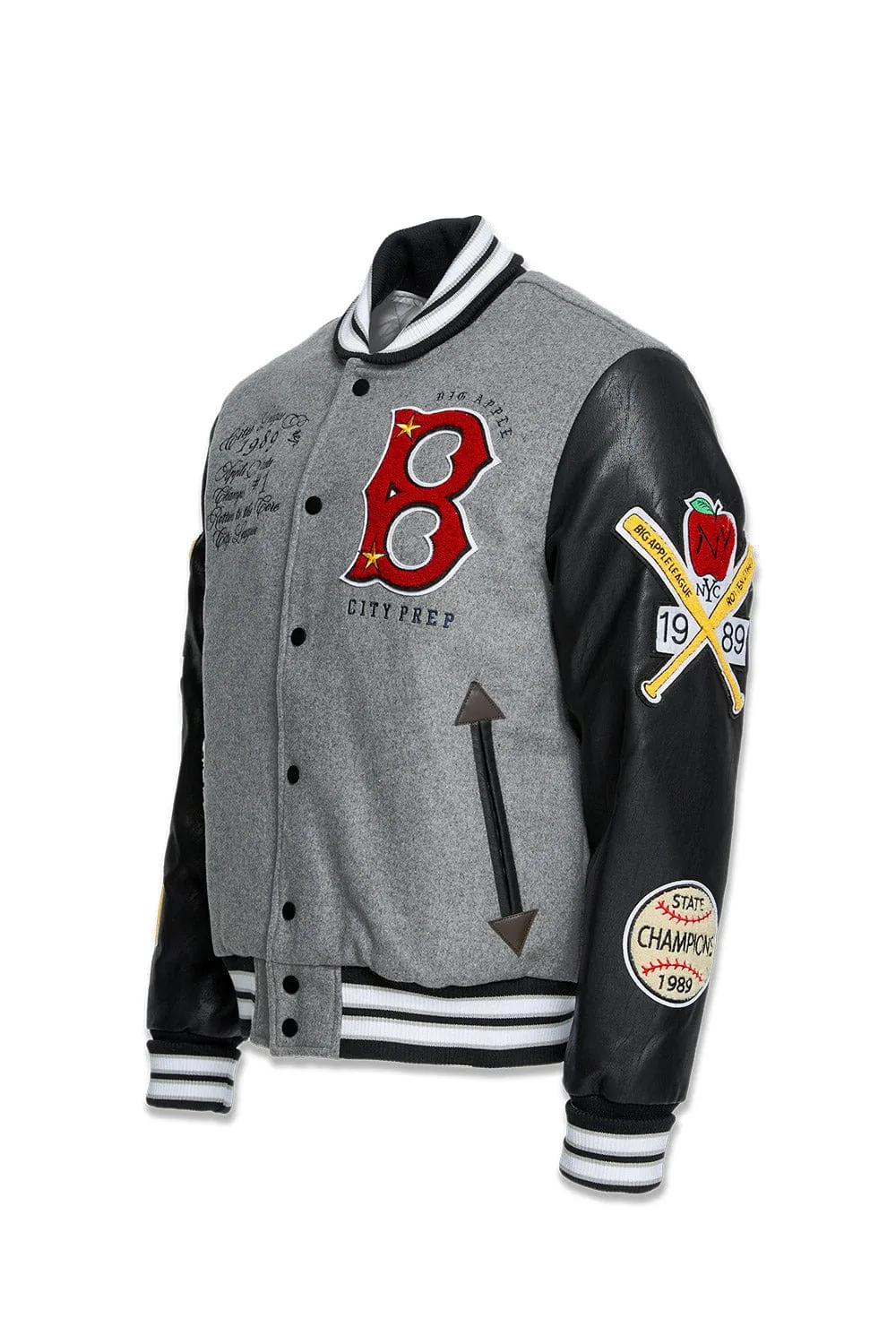 Big Men's Big Apple Varsity Jacket Sample - Size 4XL (Anniversary Auction)