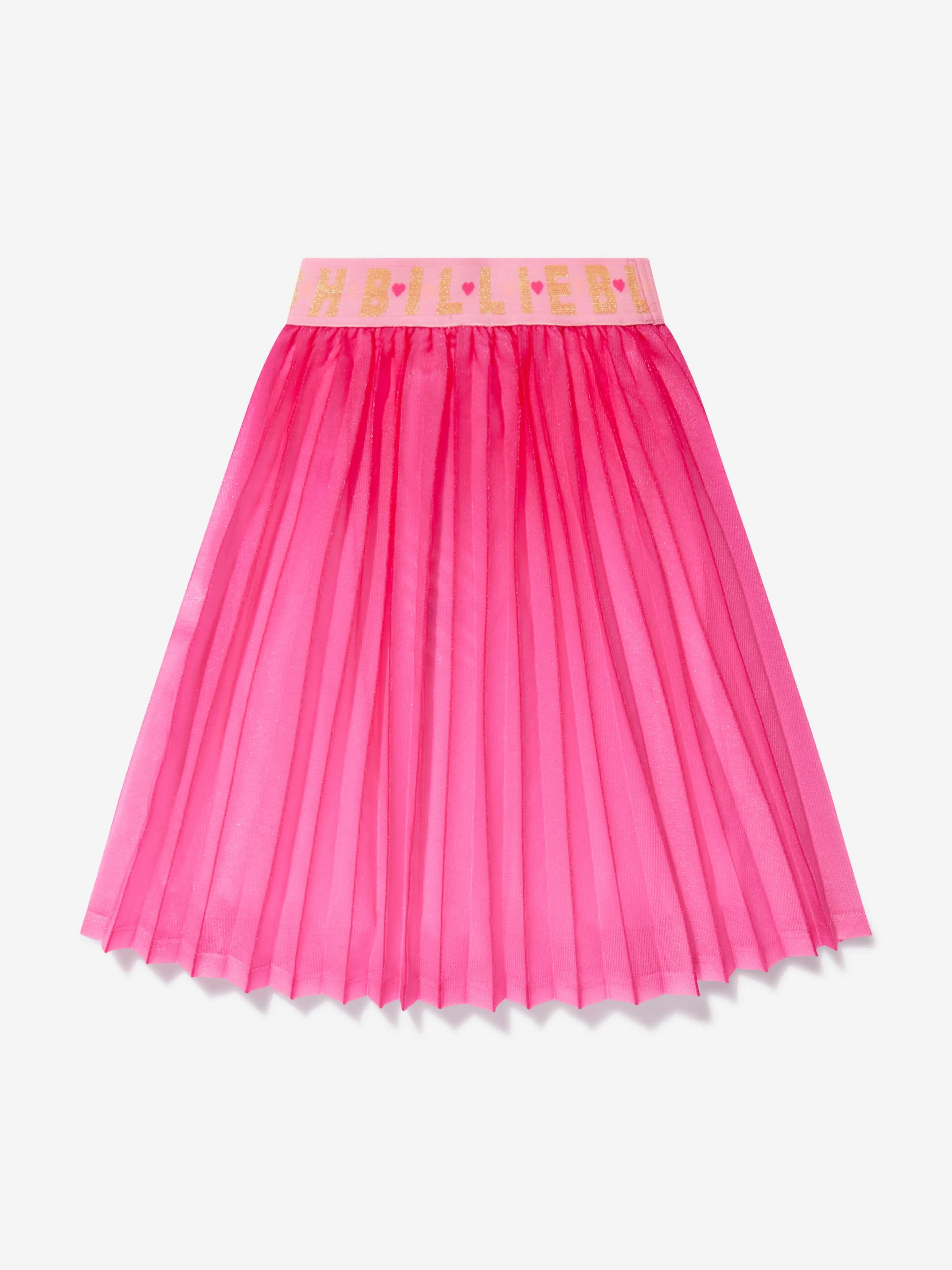 Billieblush Girls Pleated Skirt in Pink