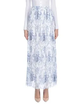 Blugirl Blumarine Women Long skirt White 14 UK