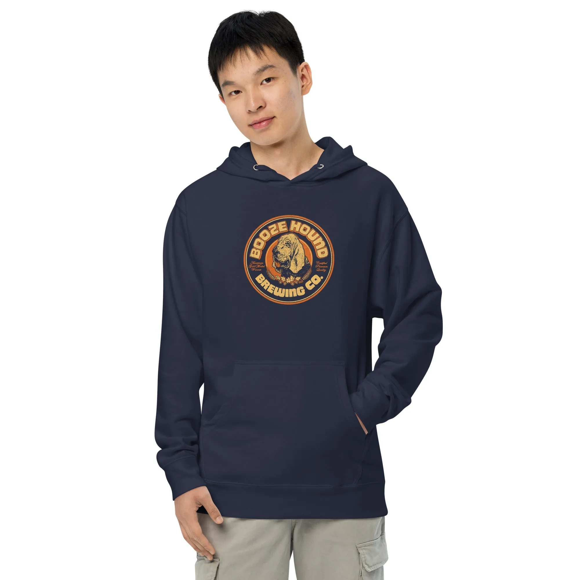 Boozehound Brewing Co. Midweight Pullover Hoodie