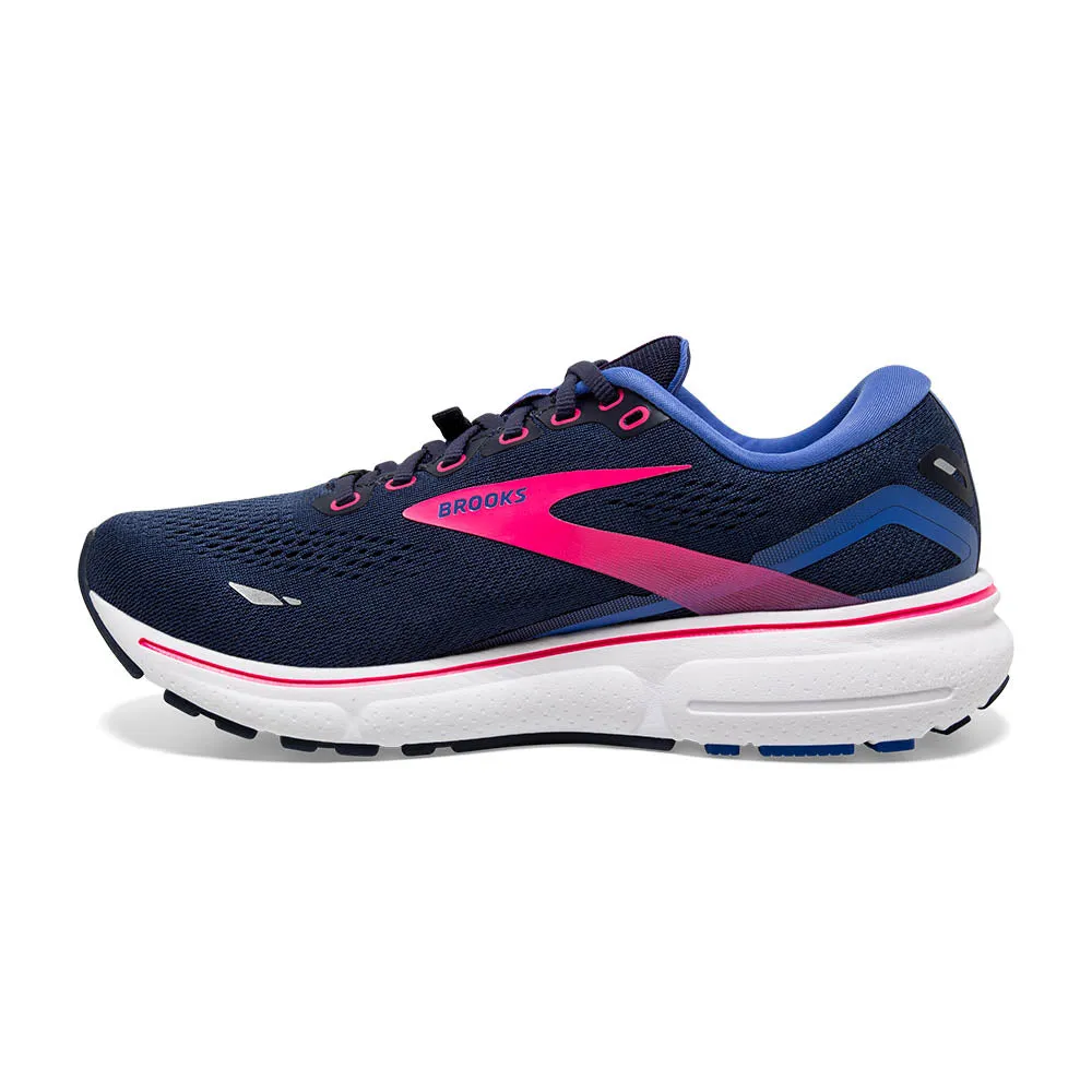 Brooks Ghost 15 GTX (Womens) - Peacoat/Blue/Pink