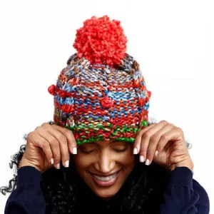 Cable Pom Beanie Kit