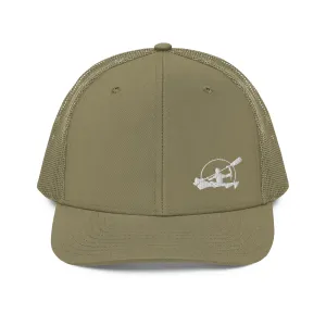 Cape Kayaker white - Snap Back Mesh Cap