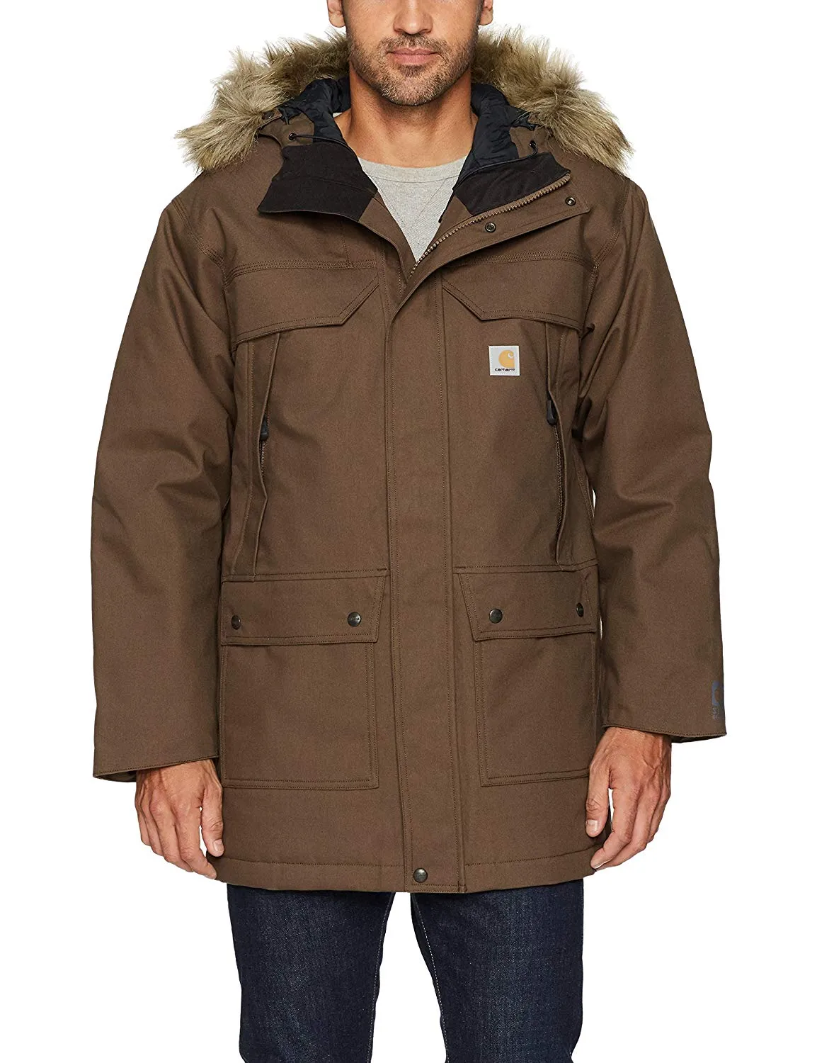 Carhartt Men's Quick Duck Sawtooth Parka Jacket