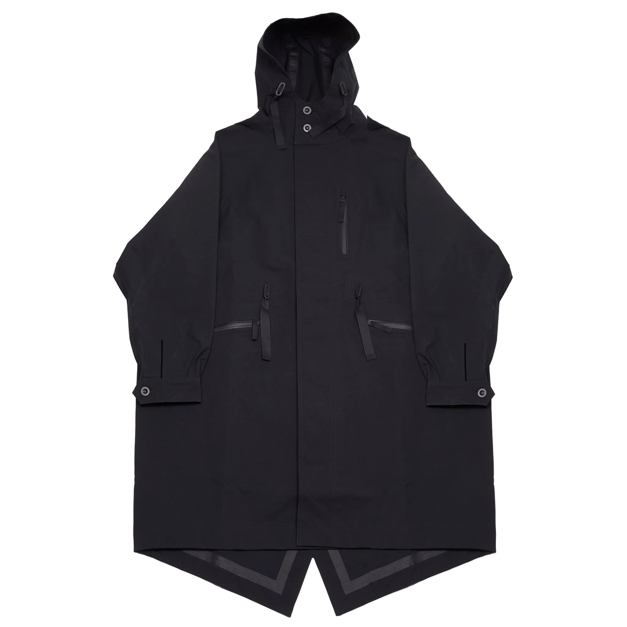 Casey Casey Men's Mili Parka in Black