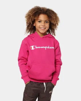 Champion Kids' Script Hoodie Bo Berry