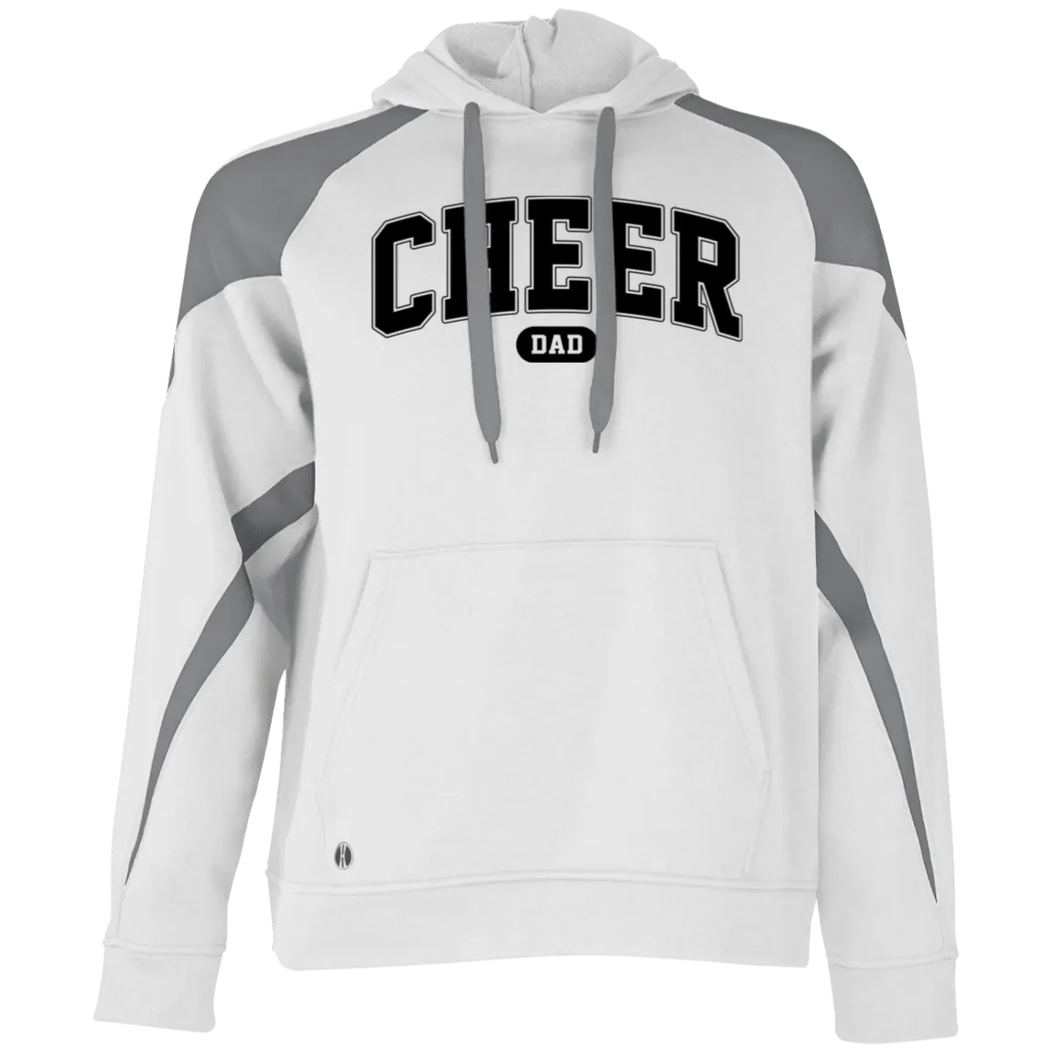 Cheer Dad 229546 Athletic Colorblock Fleece Hoodie