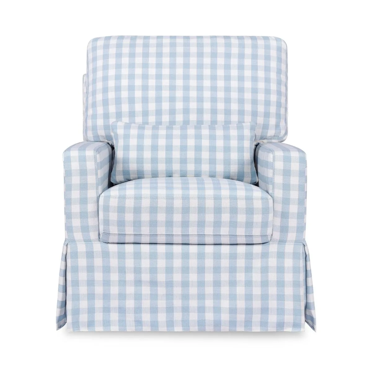 Crawford Pillowback Comfort Swivel Glider