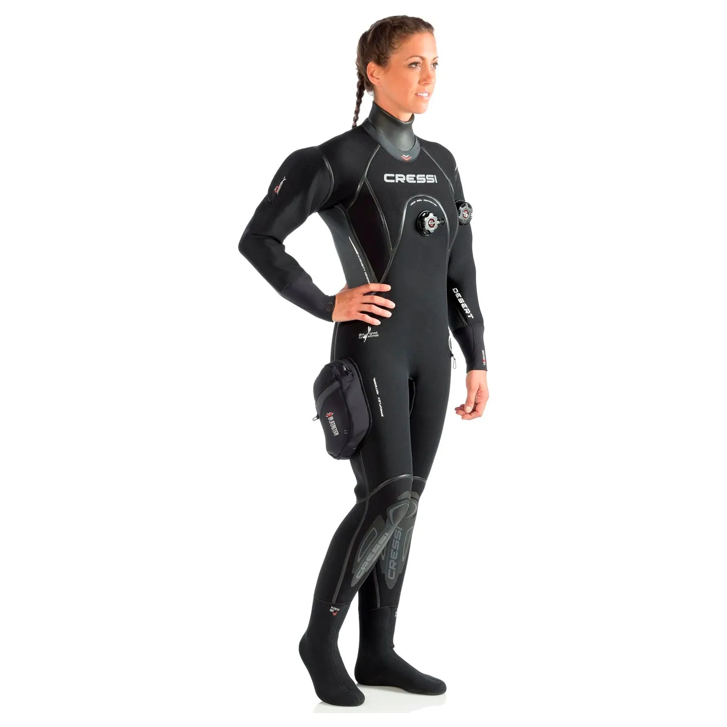 Cressi 4mm Lady Desert Scuba Diving Drysuit