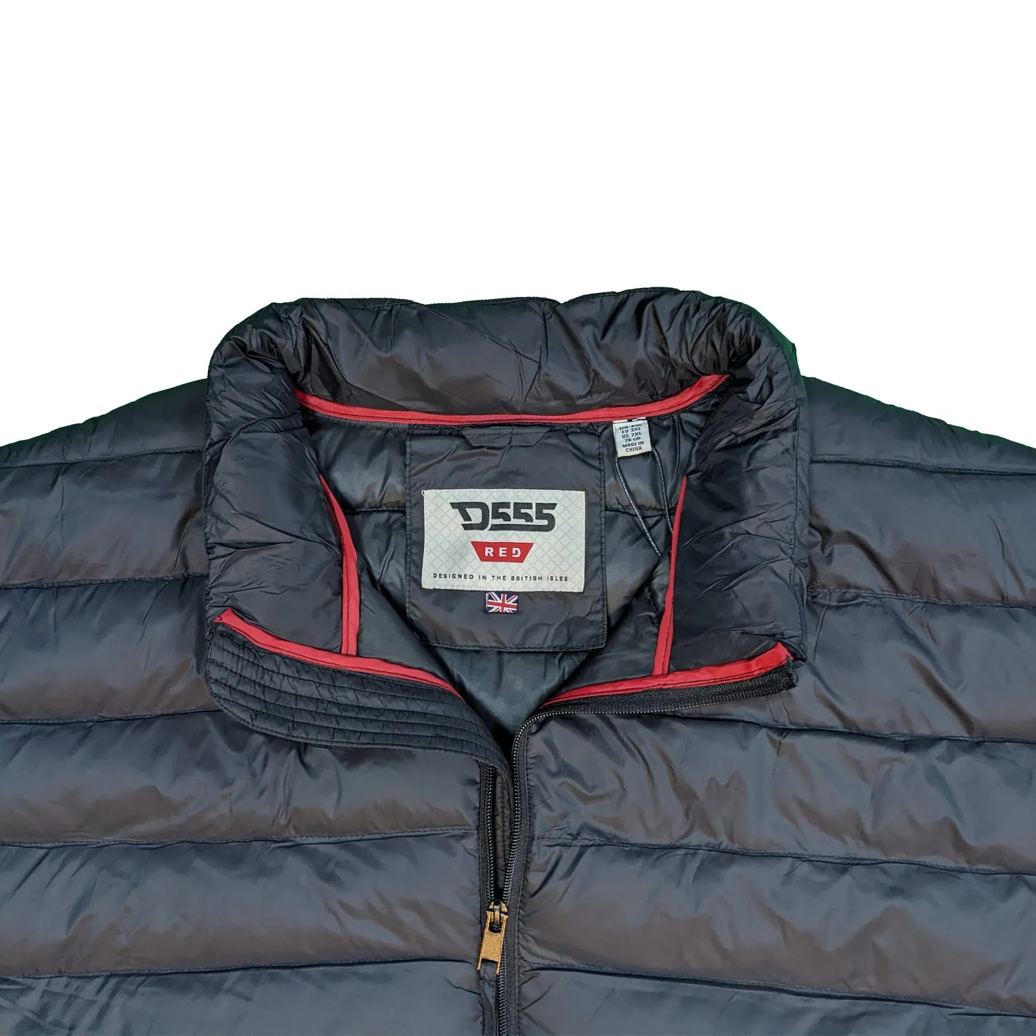 D555 Puffer Jacket - Paxton - Black