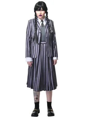 Deluxe Nevermore Wednesday Addams Womens Costume