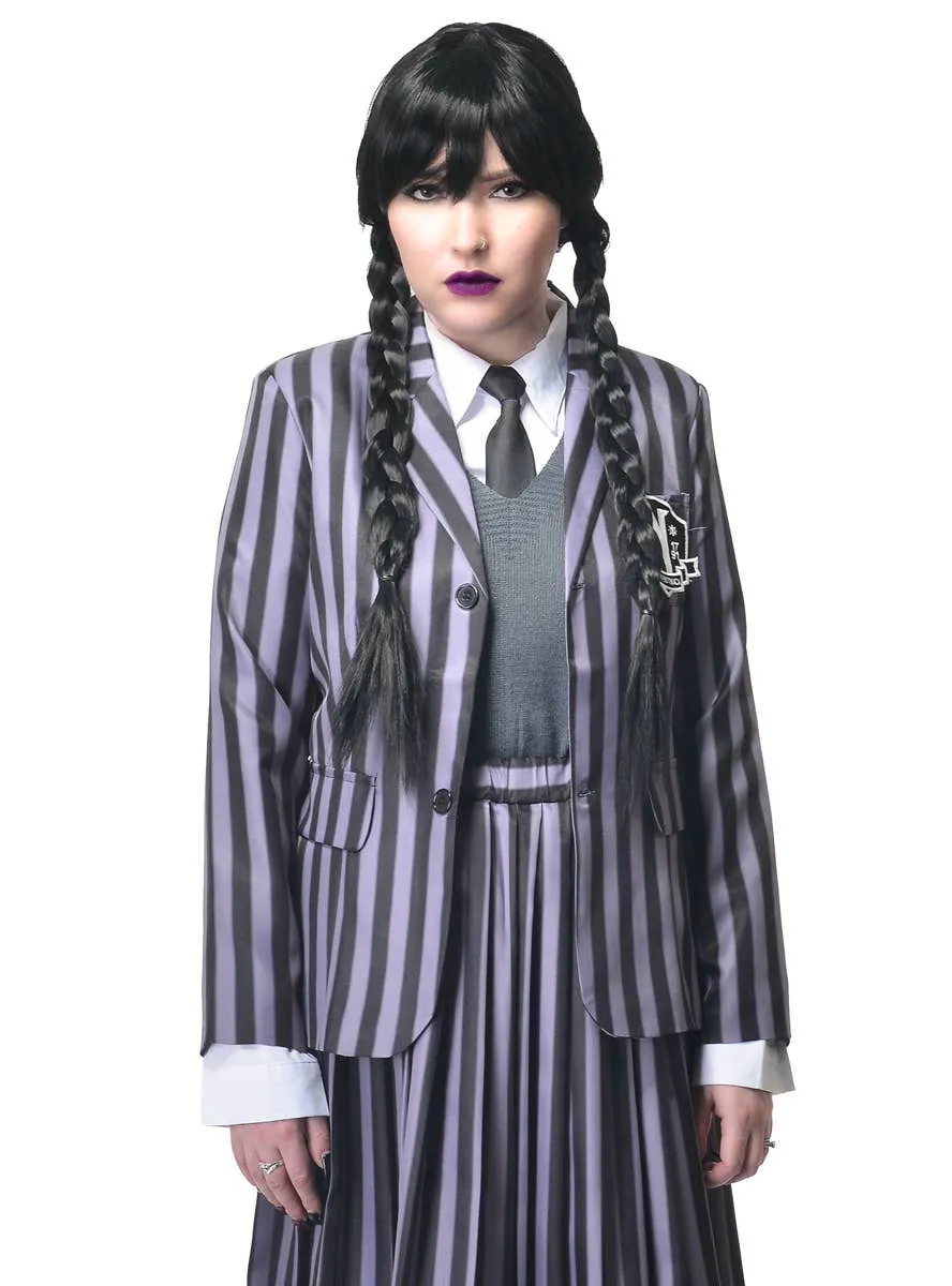 Deluxe Nevermore Wednesday Addams Womens Costume