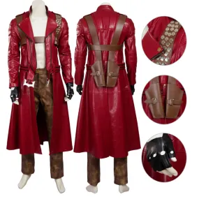 DMC 5 Dante Jacket Devil May Cry 5 Dante Cosplay Halloween Outfit Becostume