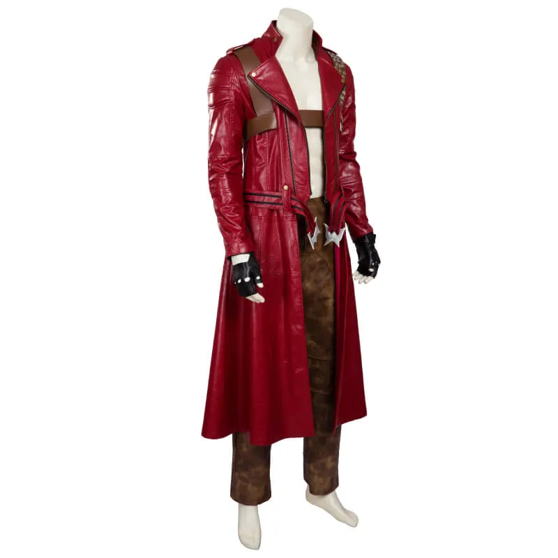 DMC 5 Dante Jacket Devil May Cry 5 Dante Cosplay Halloween Outfit Becostume