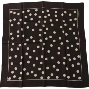 Dolce & Gabbana Elegant Silk Polka Dot Men's Scarf