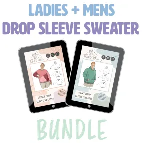 Drop Sleeve Sweater Ladies   Mens BUNDLE