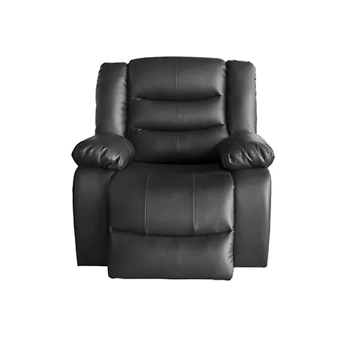 Fantasy Recliner Pu Leather 1R Black