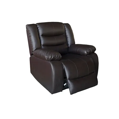 Fantasy Recliner Pu Leather 1R Brown