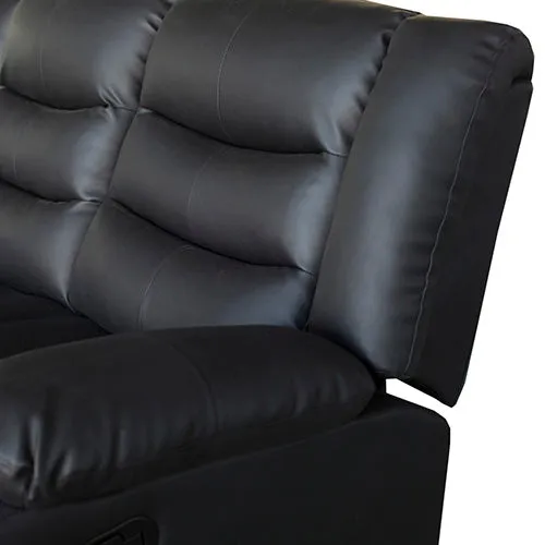 Fantasy Recliner Pu Leather 2R Black