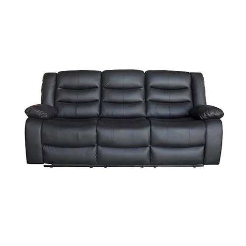 Fantasy Recliner Pu Leather 3R Black