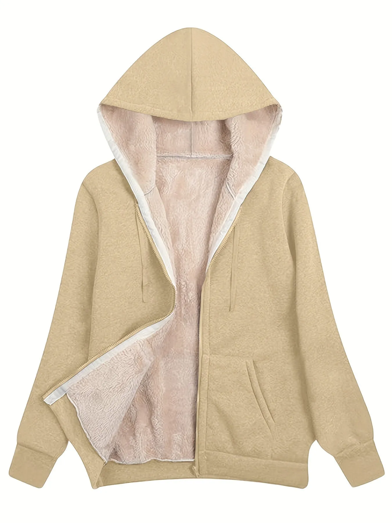 Fashionable Womens Hooded Jacket Comfy and Stylish Outerwear