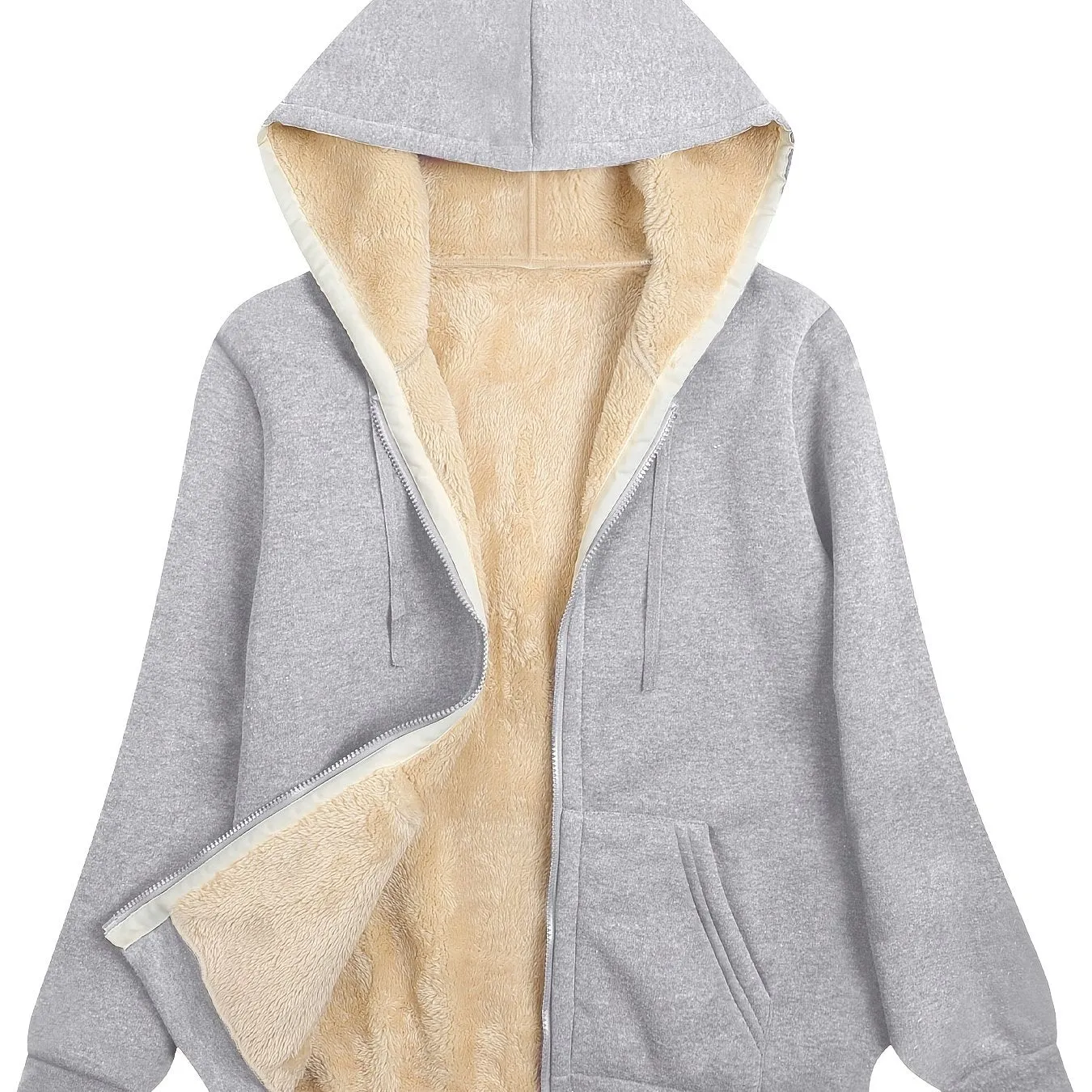 Fashionable Womens Hooded Jacket Comfy and Stylish Outerwear