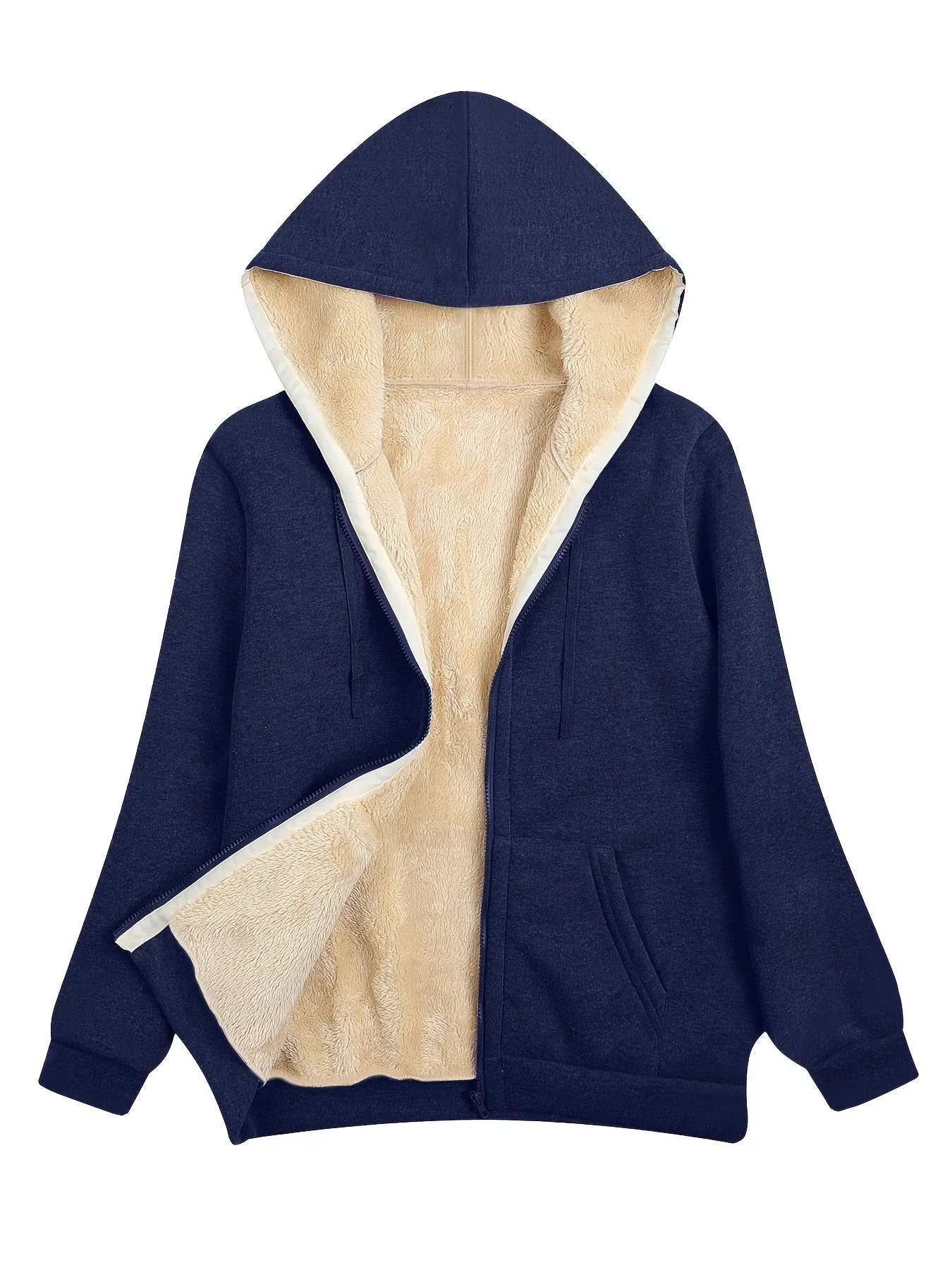 Fashionable Womens Hooded Jacket Comfy and Stylish Outerwear